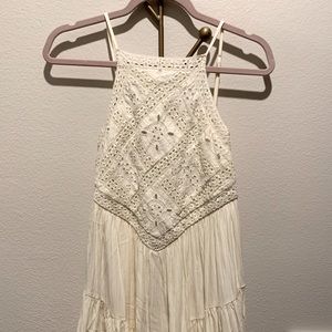 Cream summer dress